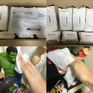 드라마 아기물티슈 드라마 시그니처 아기물티슈 — 4점을 준 리뷰어가 2019년 1월 올린 사용 사진
