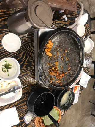 고향원조숯불닭갈비 [고향산천원조숯불닭갈비] 뼈없는 숯불닭갈비 2인세트 — 5점을 준 리뷰어가 2018년 10월 올린 사용 사진