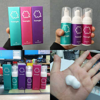 폼글 I foamgle [폼글] 거품가글 50ml 3종 - 민트, 라벤더, 라즈베리 — 5점을 준 리뷰어가 2019년 11월 올린 사용 사진