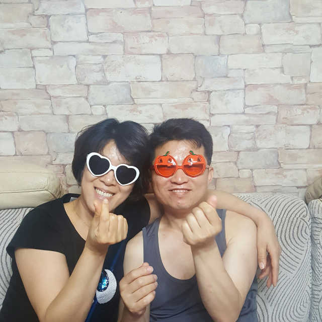 호박안경+모노클 안경 세트 리뷰 사진