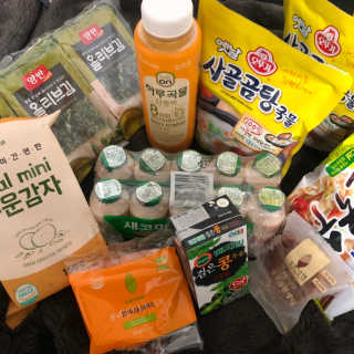[강남,강서지역 한정]온라인편의점 나우픽 2만원 쿠폰 — 5점을 준 리뷰어가 2019년 3월 올린 사용 사진