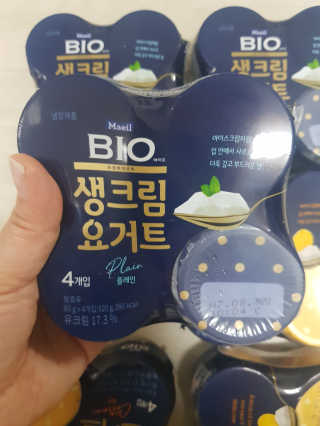 [매일 바이오] 생크림요거트 플레인 12개 + 유자 12개 — 5점을 준 리뷰어가 2019년 7월 올린 사용 사진