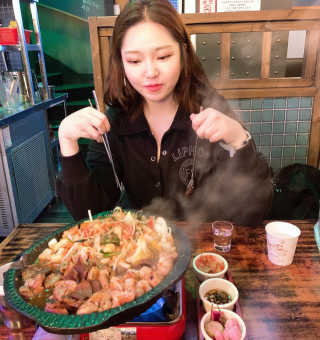 [건대야시장] 3개 메뉴 중 택1 — 4점을 준 리뷰어가 2020년 2월 올린 사용 사진