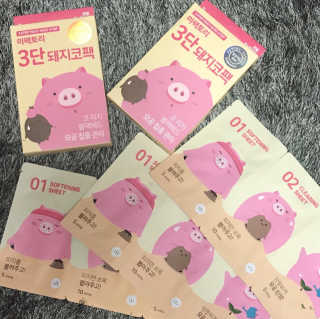 미팩토리 3단 돼지코팩 3매입 X 2 — 4.67점을 준 리뷰어가 2018년 2월 올린 사용 사진