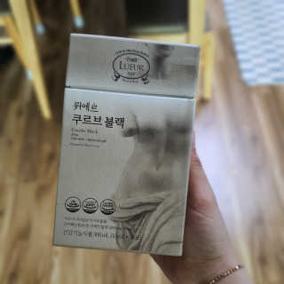 [하우투잇] 뤼에르 쿠르브 블랙 10ml x 30포 총 300ml — 4점을 준 리뷰어가 2020년 3월 올린 사용 사진