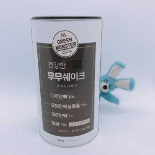 그린몬스터 건강한 무무쉐이크 — 4.33점을 준 리뷰어가 2018년 7월 올린 사용 사진