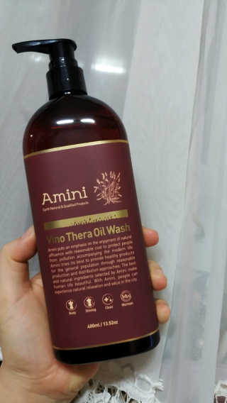 아미니 비노테라 오일워시 400ml 대용량 — 4.5점을 준 리뷰어가 2019년 9월 올린 사용 사진
