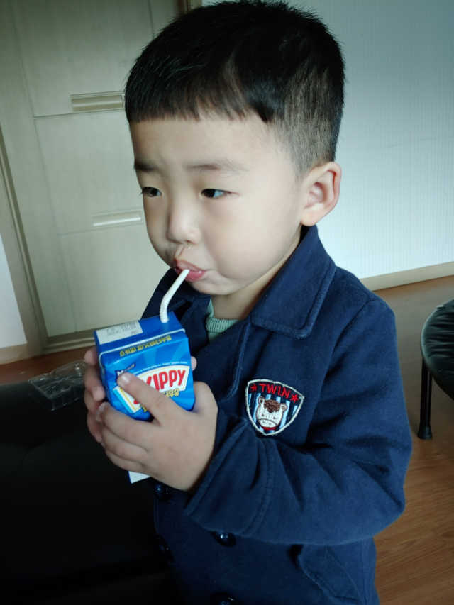 스키피 피넛버터우유 리뷰 사진