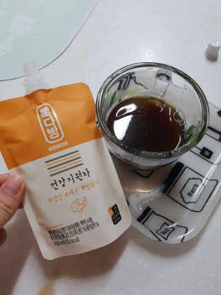 자연원 복다방 2종 100ml 10포씩 — 5점을 준 리뷰어가 2018년 12월 올린 사용 사진