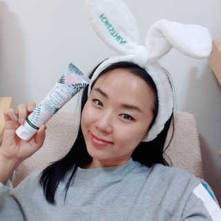 포레스트힐 그린 밸런스 클렌져 100ml + 토끼 헤어밴드 — 5점을 준 리뷰어가 2020년 1월 올린 사용 사진