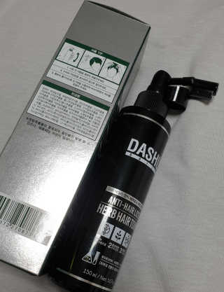 다슈코리아 다슈 데일리 안티 헤어로스 허브 헤어토닉 150ml — 3점을 준 리뷰어가 2019년 10월 올린 사용 사진