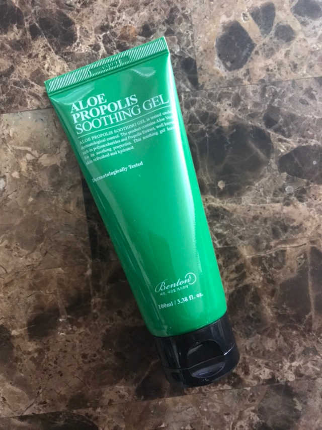 알로에 프로 폴리스 수딩 젤 100ml 리뷰 사진