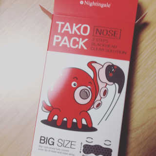 나이팅게일 TAKO PACK NOSE [문어코팩] — 3.5점을 준 리뷰어가 2017년 1월 올린 사용 사진