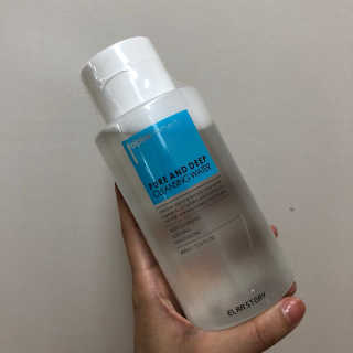 ELRASTORY 알파인레머디 퓨어 앤 딥 클렌징 워터 400ml — 4.67점을 준 리뷰어가 2018년 5월 올린 사용 사진