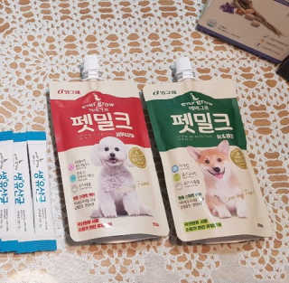 [빙그레] 에버그로 생유산균 1봉（10포입）+펫밀크2팩 — 5점을 준 리뷰어가 2019년 3월 올린 사용 사진