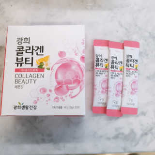 광희생활건강 광희 콜라겐뷰티 — 5점을 준 리뷰어가 2020년 2월 올린 사용 사진