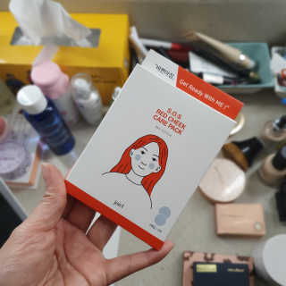 자이엘 S.O.S 레드 칙 케어팩 2 Box — 5점을 준 리뷰어가 2019년 11월 올린 사용 사진