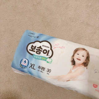 보솜이 리얼코튼 팬티형 — 5점을 준 리뷰어가 2019년 3월 올린 사용 사진