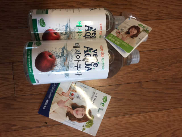 베지아쿠아 475ml + 리필 1000ml 1Set 리뷰 사진