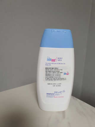 세바메드 베이비 바디밀크 200ml — 5점을 준 리뷰어가 2019년 12월 올린 사용 사진