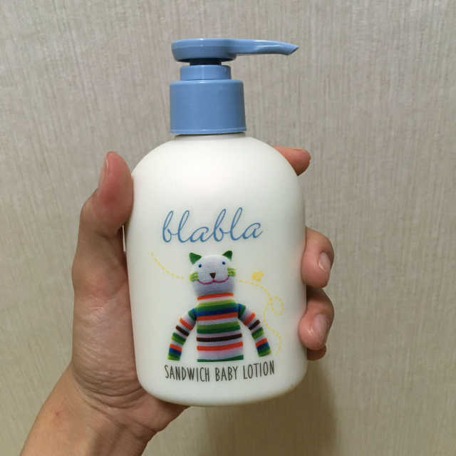 샌드위치 베이비 로션 리뷰 사진