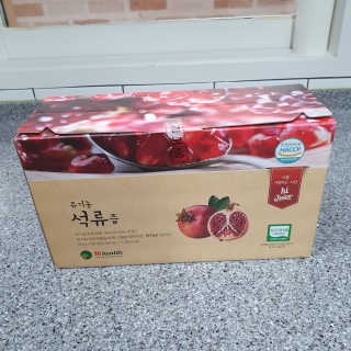 [하이헬스] 정말 진하고 맛있는 유기농 석류즙 30포 — 5점을 준 리뷰어가 2019년 12월 올린 사용 사진