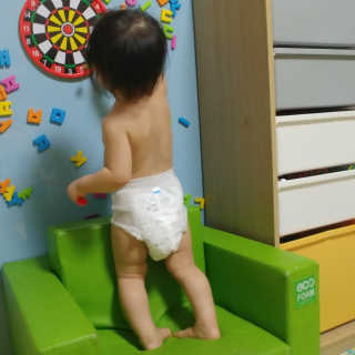 보솜이 리얼코튼 팬티형 — 4점을 준 리뷰어가 2019년 3월 올린 사용 사진