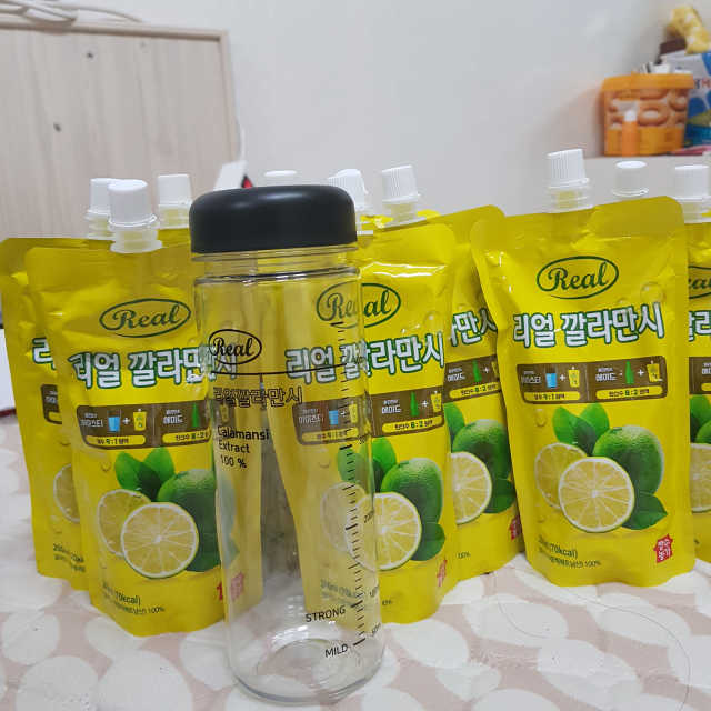 리얼깔라만시 리뷰 사진