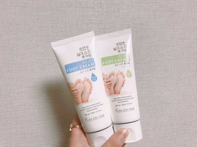 에네스티 수안수 실크스킨 풋크림 1+1 리뷰 사진
