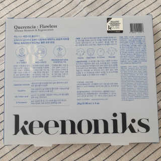키노닉스 Querencia_Flawless 마스크팩 — 5점을 준 리뷰어가 2019년 5월 올린 사용 사진