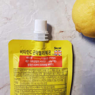 푸드마스터그룹 레모나 비타민C 곤약젤리 2종 — 4점을 준 리뷰어가 2019년 3월 올린 사용 사진