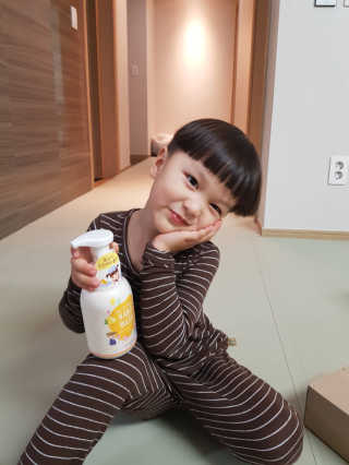 꼬모조이 콩순이 포밍 핸드워시 콩순이 엉뚱발랄 포인트팩 세트 — 5점을 준 리뷰어가 2019년 12월 올린 사용 사진