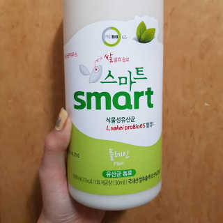 유산균하우스 프로바이오65 스마트 딸기맛, 플레인 맛 2종 랜덤 — 3.5점을 준 리뷰어가 2019년 6월 올린 사용 사진