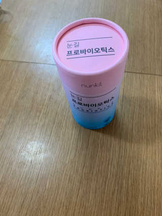 눈길 프로바이오틱스 눈길 콜라겐 프로바이오틱스 — 5점을 준 리뷰어가 2019년 11월 올린 사용 사진