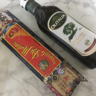 올리타리아 올리브오일 + 디마르티노 스파게티면 세트 — 5점을 준 리뷰어가 2019년 1월 올린 사용 사진