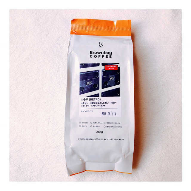 Brownbag Coffee specialty blend coffee beans 리뷰 사진