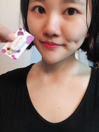 야시엔코 앰플수면팩 퍼플 — 5점을 준 리뷰어가 2018년 7월 올린 사용 사진