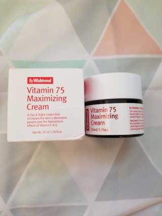 바이 위시트랜드 VITAMIN 75 CREAM — 3.5점을 준 리뷰어가 2019년 9월 올린 사용 사진