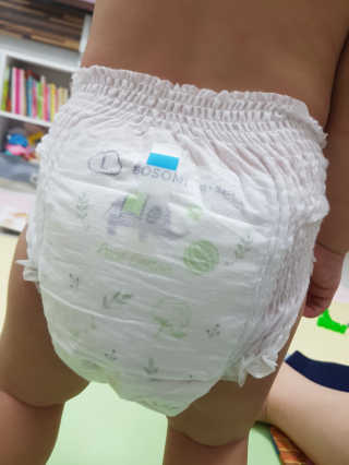 보솜이 리얼코튼 팬티형 — 5점을 준 리뷰어가 2019년 3월 올린 사용 사진