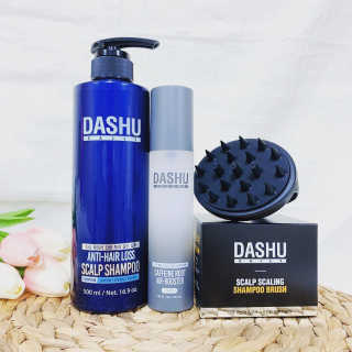 다슈코리아 다슈 단백질 한방 두피 골드 샴푸 500ml +샴푸브러쉬 — 5점을 준 리뷰어가 2019년 10월 올린 사용 사진