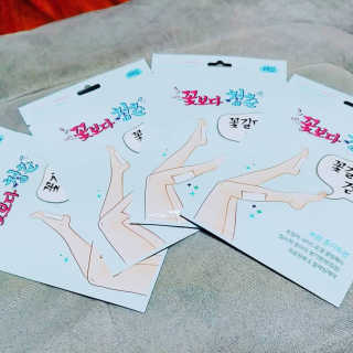 꽃보다청춘 꽃길만걷자 종아리패치 — 5점을 준 리뷰어가 2018년 5월 올린 사용 사진