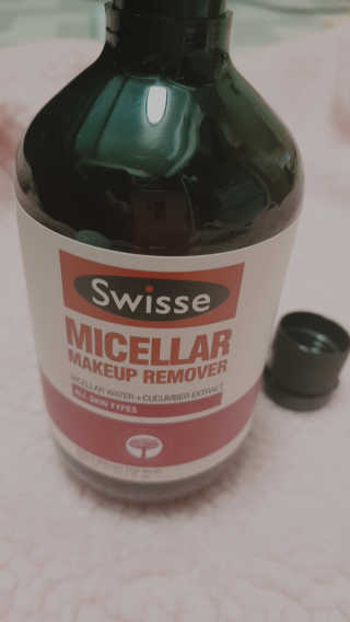 SWISSE 스위스 미셀라 메이크업 리무버 — 5점을 준 리뷰어가 2019년 11월 올린 사용 사진