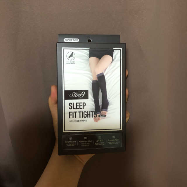 [슬림9] 슬립 핏 타이즈 롱타입 숏타입 리뷰 사진