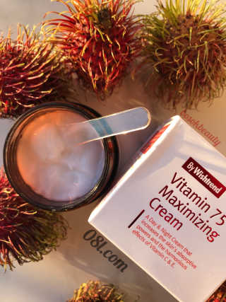 바이 위시트랜드 VITAMIN 75 CREAM — 5점을 준 리뷰어가 2018년 8월 올린 사용 사진