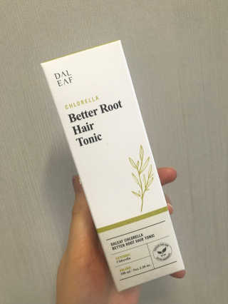 달리프 클로렐라 베러 루트 헤어토닉 100ml — 4.5점을 준 리뷰어가 2018년 12월 올린 사용 사진