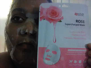 SNP Supercharged Mask_Rose Centifoli Flower — 5점을 준 리뷰어가 2019년 1월 올린 사용 사진