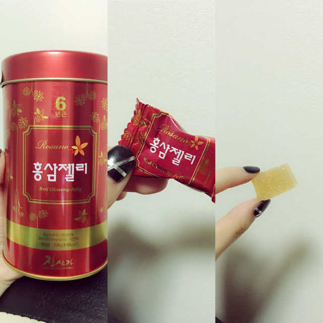 홍삼젤리 리뷰 사진
