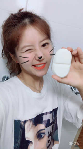 The10mg [100개 선착순] 10mg 알약비누 — 5점을 준 리뷰어가 2017년 7월 올린 사용 사진