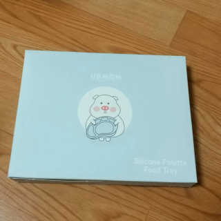 유비맘 캐릭터 실리콘 흡착 식판_색상 랜덤발송 — 4점을 준 리뷰어가 2020년 3월 올린 사용 사진