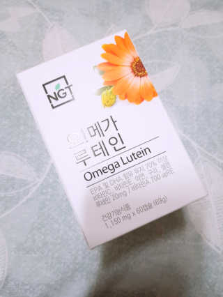 네츄럴굿띵스 오!메가루테인 60일분 — 5점을 준 리뷰어가 2019년 3월 올린 사용 사진